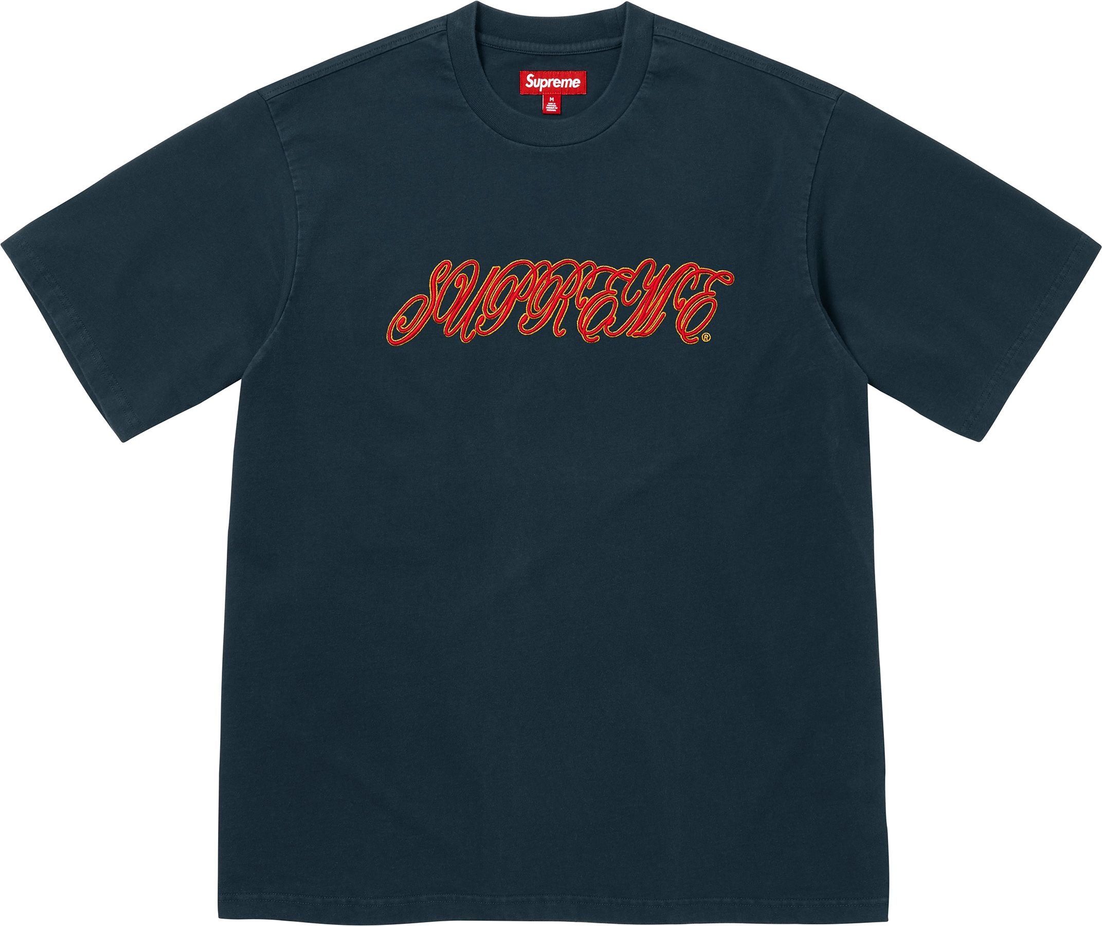 Raised Script S/S Top view 4